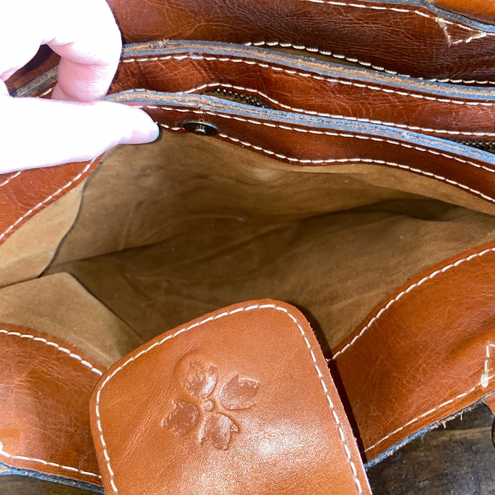 Patricia Nash Italian Leather Shoulder Purse - image 6